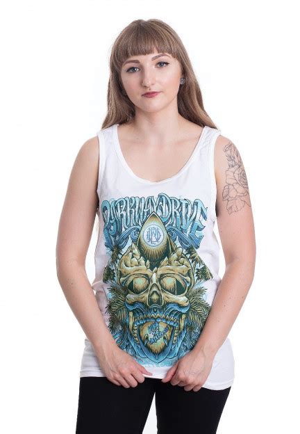 parkway drive wave chaser white tank impericon uk