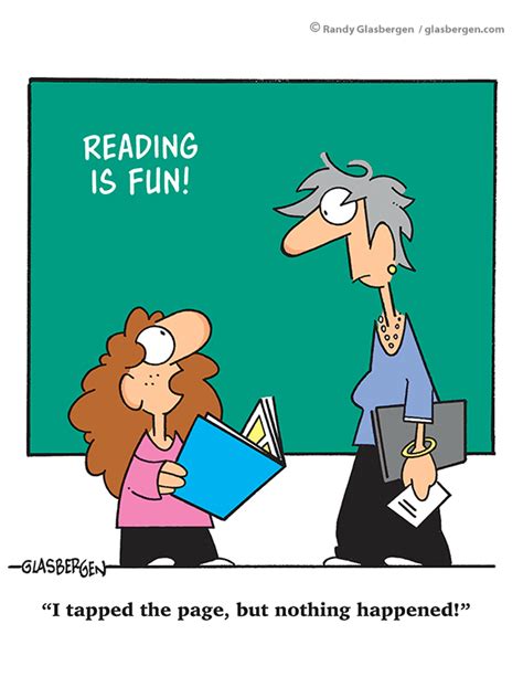 Funny Cartoons About Reading Archives Randy Glasbergen