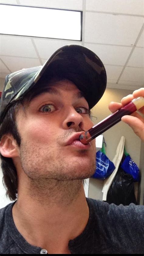 ian somerhalder on twitter i was hungry today at the dr damon salvatore style