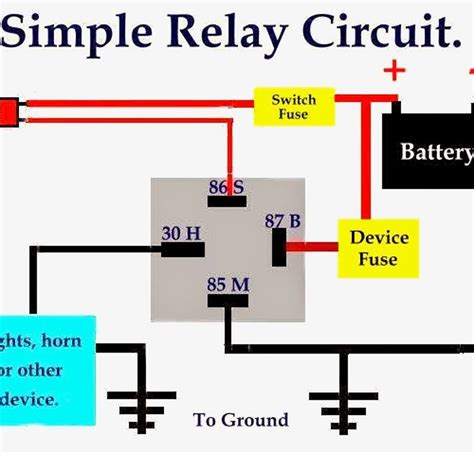 smart simple relay wiring diagram  phase motor winding