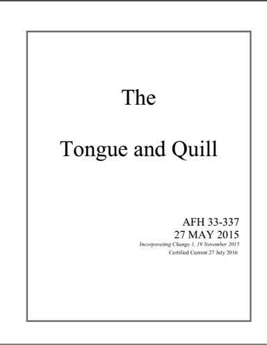 tongue  quill afh