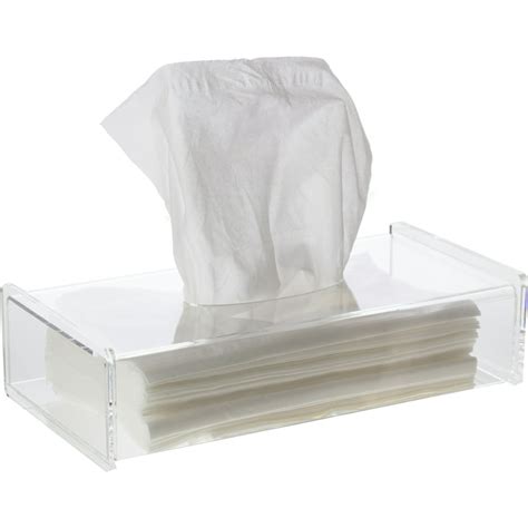acrylic tissue box cover  clear tissue box beautiful designed tissue holder walmartcom