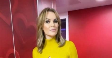 amanda holden brightens up dreary day by wearing cheery