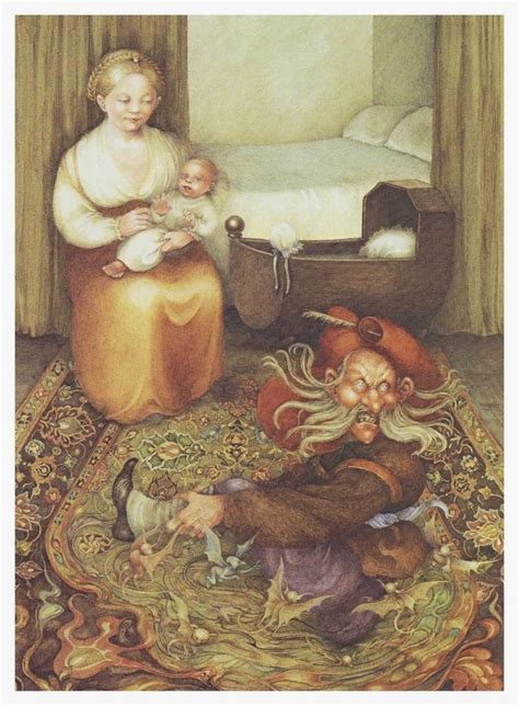 Rumplestiltskin By Pauline Ellison Fairytale Illustration Brothers