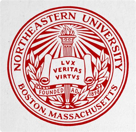 northeastern university logo saldef
