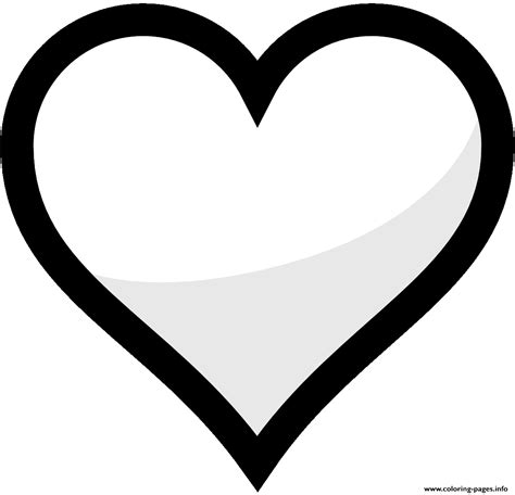 heart emoji coloring pages printable