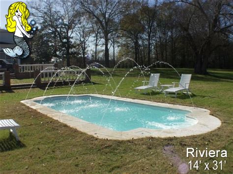 riviera roman fiberglass swimming pools tallman pools