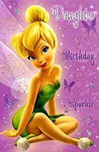 amazoncom disney fairies tinkerbell  happy birthday   girl