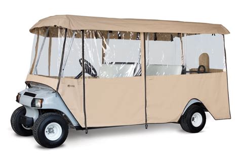 Classic Accessories Deluxe 6 Passenger Golf Cart Enclosure