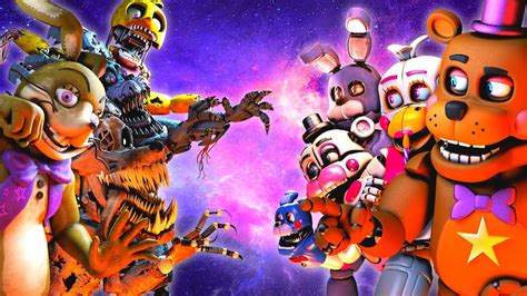 Top 10 Five Nights At Freddy S Fight Animations Fnaf Vs