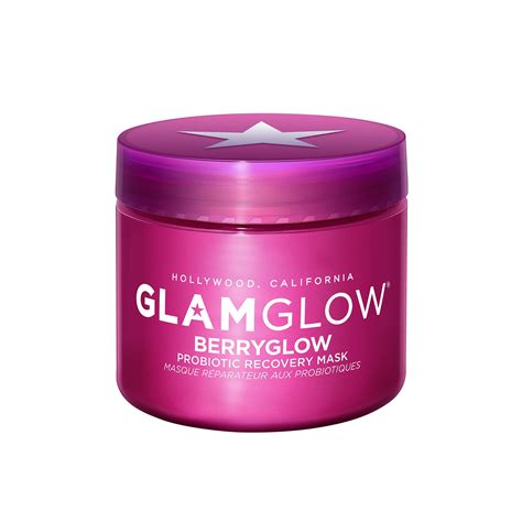 berryglow probiotic recovery mask de glamglow bella   estilo