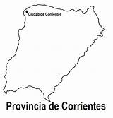 Corrientes Provincia sketch template