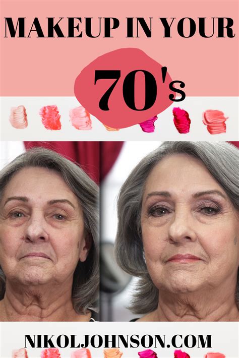 How To Apply Natural Makeup In Your 70 S Fierceaging Part 2