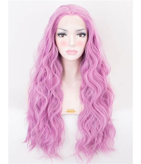 Light Hot Pink Lace Front Wig Lace Front Wigs Uk Star Style Wigs