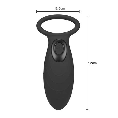 rechargeable silicone vibrator for cock penis ring vibrator for male