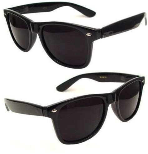 Dark Black Lens Sunglasses Ebay