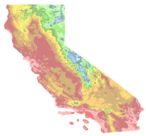 north california plant hardiness california state map garden zone