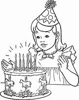 Birthday Coloring Pages Printable sketch template