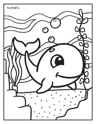 whale coloring pages  printable sheets easy peasy  fun