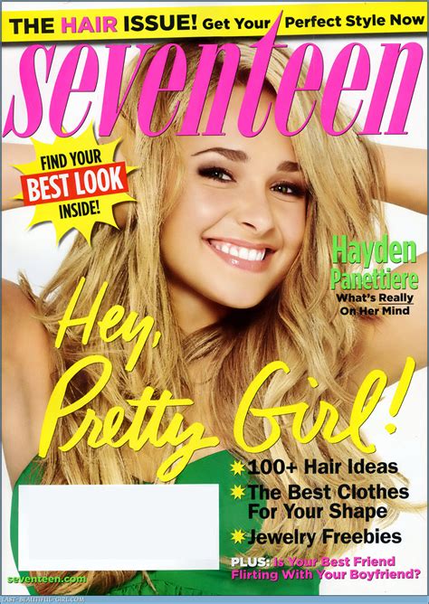 Hayden Panettiere Seventeen Magazine April 2008 Gotceleb