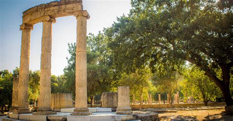 ancient olympia greece  origin   olympic games