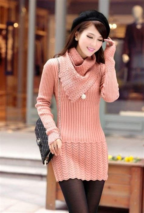 Pink Wonder Simple Trendy Outfits Fashion Knit Fashion
