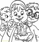Alvin Coloring Pages Getdrawings sketch template