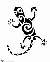 Gecko Maori Stencils Salamandre Salamanquesa Geco Geko Kokopelli Significato Dibujo Geckos Vorlagen Polynesian Schablonen Dessins Lézard Plotten Tattootribes Tatuaje às sketch template