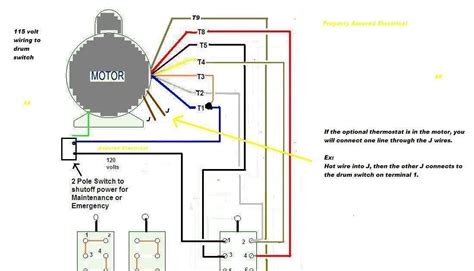 leeson electric motor wiring diagram leeson   hp motor wiring diagram  tips