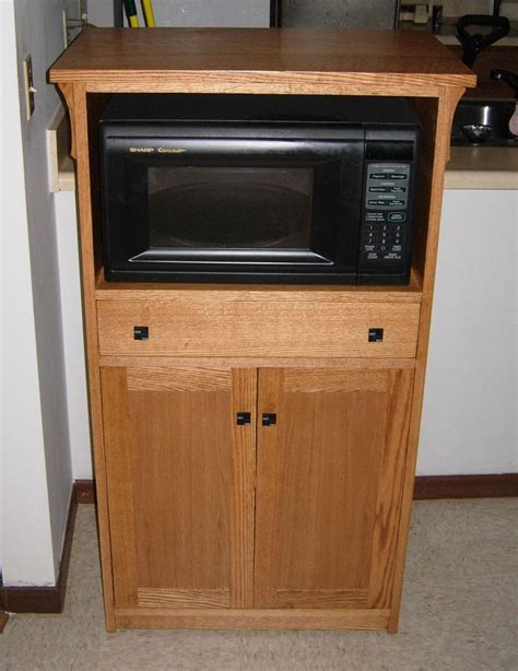 hand crafted microwave cabinet  joeys custom woodworking custommadecom