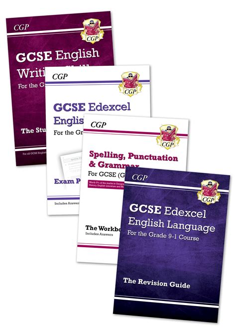 gcse english language edexcel revision guide   grade