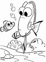 Dory Coloring Pages Getcolorings Fish Finding Printable sketch template