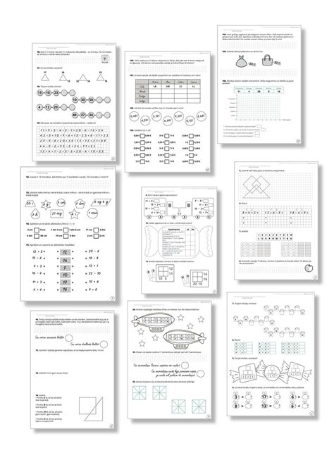 klase darba lapas matematika ii semestris  lpp  dzenecom