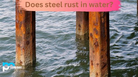 steel rust  water