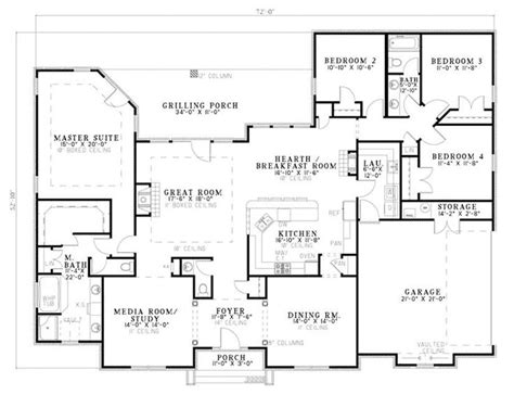 ranch style house plans images  pinterest house floor plans ranch style house