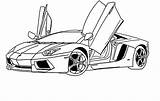 Lamborghini Coloring Pages Drawing Printable Lambo Aventador Gallardo Veneno Centenario Reventon Print Draw Getdrawings Color sketch template