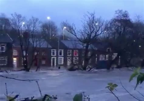 storm dennis causes devastating flooding to south wales