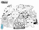 Mutant Mutantes Buster Busters Blurp Pages Childrencoloring sketch template
