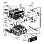 lg model ldfst dishwasher repair replacement parts