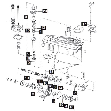 omc cobra sterndrive parts