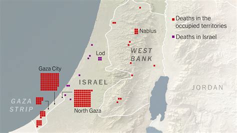 the toll of eight days of conflict in gaza and israel the new york times