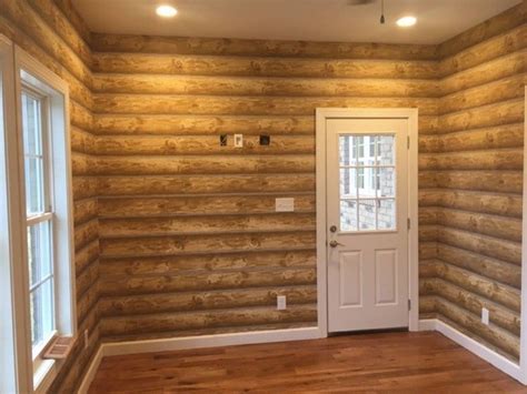 realistic wood wallpaper rustic wall coverings art wall home decor   usa