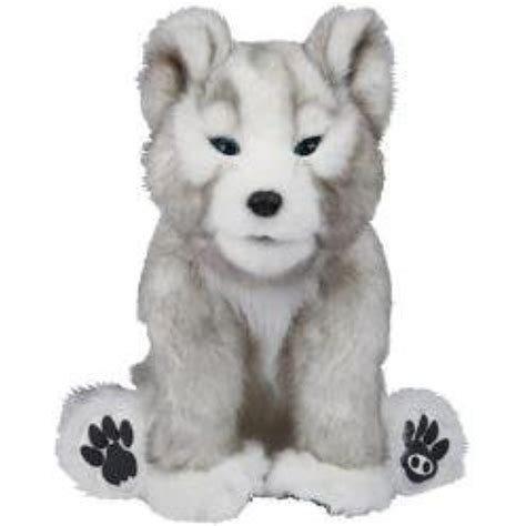 wowwee alive electronic plush husky puppy details