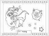 Lottie Super Colouring Coloring Pages Doll sketch template