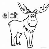 Moose Elch Cool2bkids Kostenlos Ausdrucken Deer Clipartmag Malvorlagen Tattoodaze sketch template