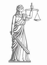 Justicia Themis Justitia Balanza Simbolo Direito Bersenjata Dewi Pisau Keadilan Diosa Justiça Constellation Libra Deusa Justica Balança Kompasiana Senhora Mypage sketch template