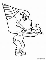 Scout Girl Coloring Pages Birthday Cool2bkids Printable sketch template