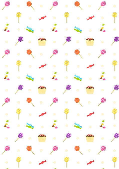 digital birthday scrapbooking paper sweets ausdruckbares