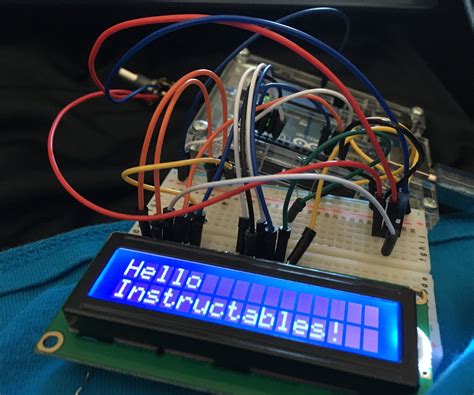 lcd screen   arduino  steps  pictures