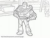 Coloring Pages Toy Story Buzz Lightyear Printable Disney Woody Clipart Library Line Getcolorings Popular sketch template